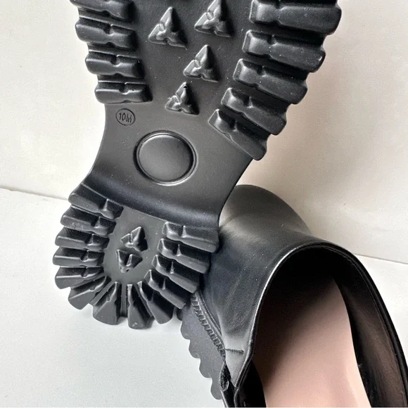 Sincerely Jules Womens Bolt Black Platform Chunky Clog Mule 90's Style Shoe  10M - Picture 15 of 15